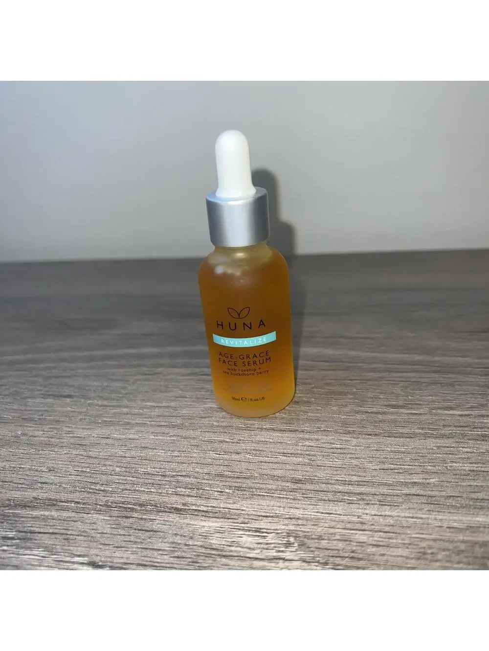 HUNA Age Grace Face Serum Revitalize Rosehip Sea Buckthorn 🌿 Clean All Natural